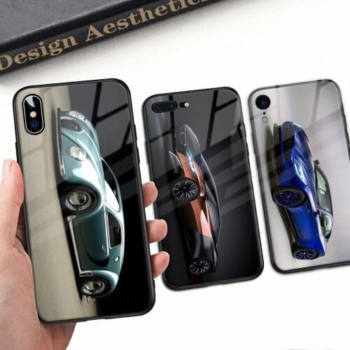Car Case For Huawei Mate40 Tempered Glass Case Hard Back Cover Gorgeous For Huawei Mate 9 10 20 30 Pro P10 20 30 Pro Nova 3e