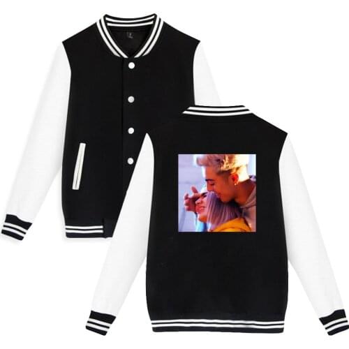 WAWNI Naim Darrechi Baseball Jacket Polyester Plus Cotton Unisex Trendy Casual Baseball Hip Hop Printing Jacket Oversized Tops
