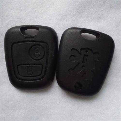 Remote Key Car Key Shell Fob Case Replacement Shell Cover For Citroen C1 C4 For Peugeot 107 207 307 407 206 306 406