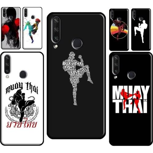 Muay Thai For Huawei Y3 Y5 Y6 Y7 2017 2018 Y9 Prime 2019 Y7A Y6P Y5P 2020 Nova 5T 2i 3i Phone Case