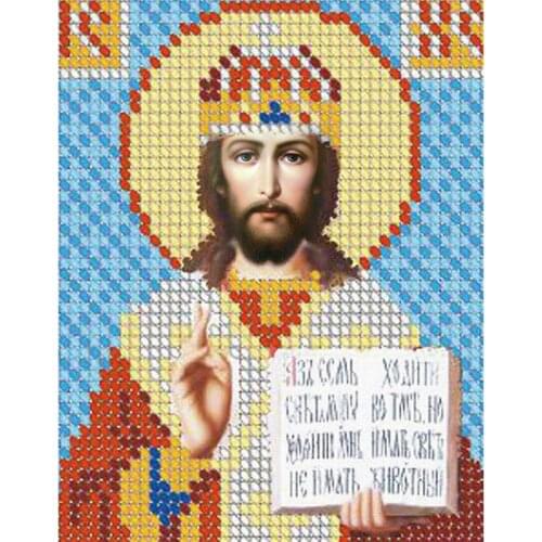 Diy 5d diamond painting living room Jesus bedroom cross stitch diamond stick drill home decon Easter Valentines Day