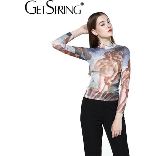 Женские летние футболки Getspring China At AliExpress