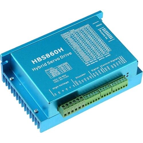 HBS860H Servo Stepper Motor Controller Driver Encoder Parts Accessories Replacement 20-80VAC 1pc