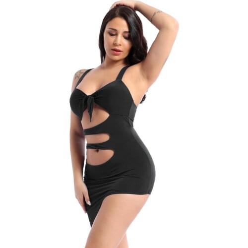 Red Sexy Bodycon Pencil Dress Women Cutout Asymmetrical Cocktail Party Club Costume Hollow Out Sleeveless Mini Dresses Vestidos