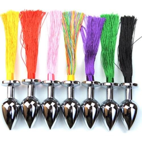 Metal Anal Plug Female Sex Toy Fox Tail Adult Prop Aid Anal Plug In Prostate Massager Cosplay Stimulator Erotic Flirt Toys