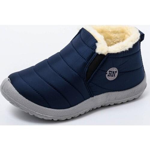2021 New Winter Snow Boots Women Waterproof Snow Women Shoes Flat Casual Winter Shoes Outdoor Non-slip Cotton Snow Boots