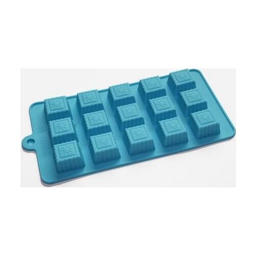 New Cube Chocolate Candy Ice Cube Jelly Soap Silicone Mold Mould