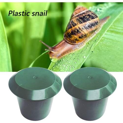 Plastic Snails Box Portable Animal Snails Pest Trap Cage Slug House Catcher Easily Carrying Part Eco-friendly Tool