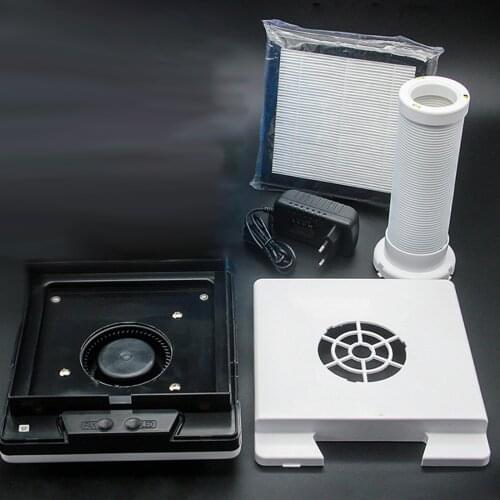 60W Nail Dust Collector Manicure Suction for Nail Drills Salon Accessories