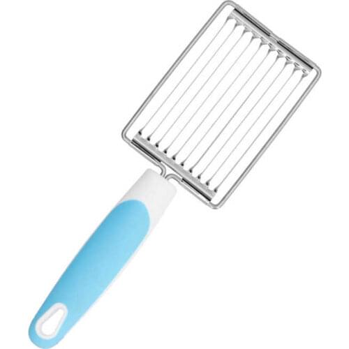 Luncheon Meat Cutter Tomatoe Slicer Fruit Slicing Tool Easy To Clean Vegetable Lemon Potato Slicer with Non‑Slip Handle for