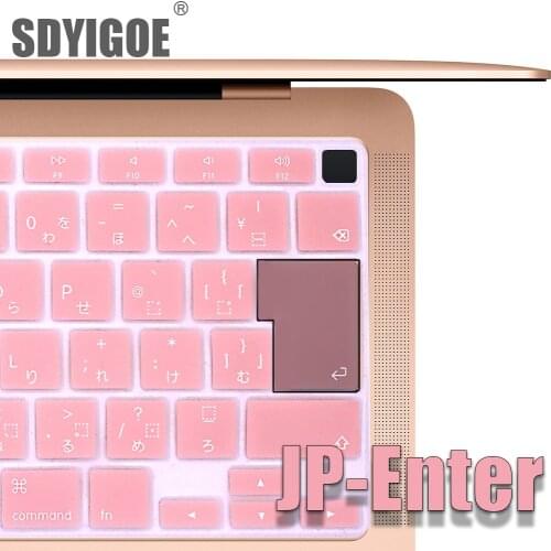 With Japanese keyboard cover protector for macbook pro13 A2159A2289 For macbook air13 A2179 A1932 Keyboard case in Japan version