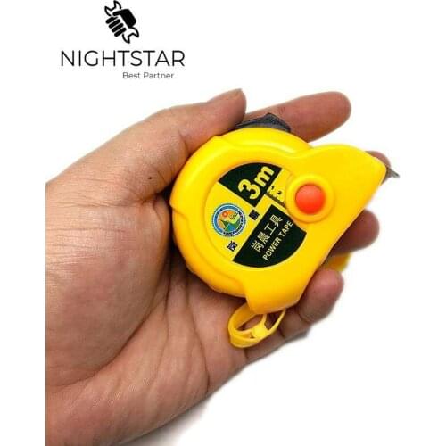 3m Stainless steel metal Retractable Ruler Sewing Cloth Metric Tailor Measuring Tape Portable Pull Rule Measure Measuring Tools