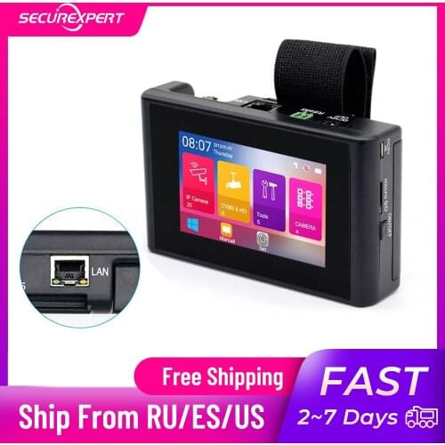 4 Inch 4K H265 4K cctv tester cctv monitor for camera Ip camera tester IPC tester poe testers camera CCTV camera tester CFTV