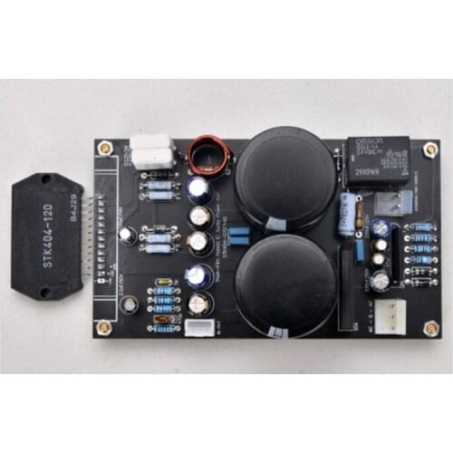 80W High-power thick film STK404-120 fever grade mono power amplifier board finished