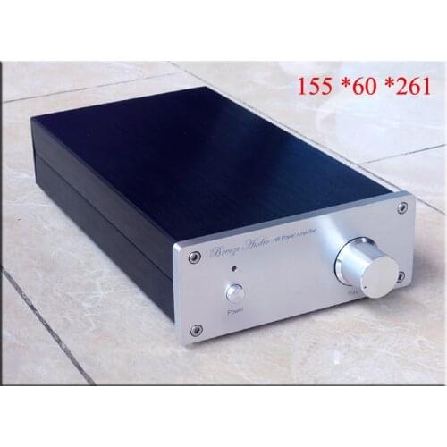 155*60*261 Aluminum borne power amplifier/LM 1875 30W*2 HIFI finished power amplifier/Gaincard LM1875 amplifier