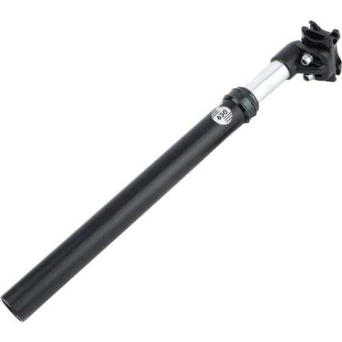 Bike Suspension Seatpost Shock-Absorber Damper Post 27.2 / 31.6 Mm, Lightweight Aluminum Body Adjustable Shockproof Seatpost