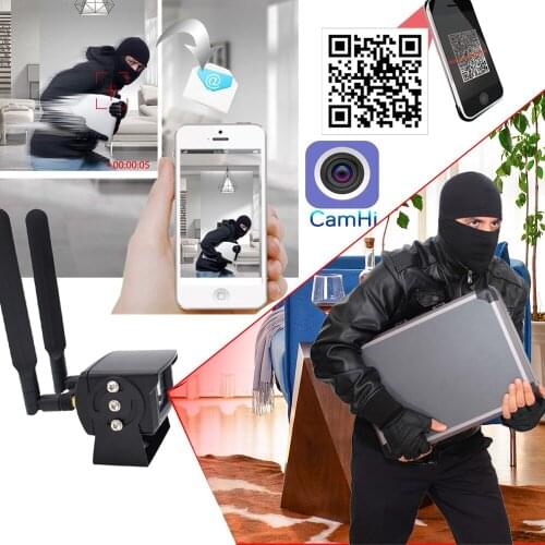Audio 4G 1080P SIM Card Wi-Fi IP Camera 1940P ONVIF Metal Case Mini Outdoor CCTV Security Cameras 940nm 128G SD Card Slot