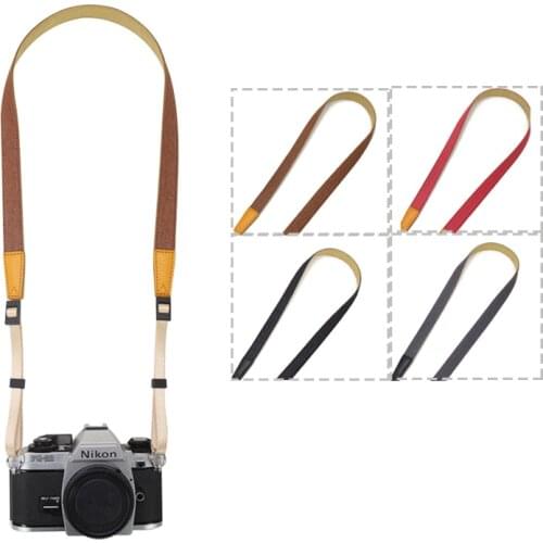 SLR Camera Decompression Shoulder Strap Lanyard for Canon Nikon Fuji Pentax Leica Sony A6500 A7R2 A6300 a9 Camera Accessories