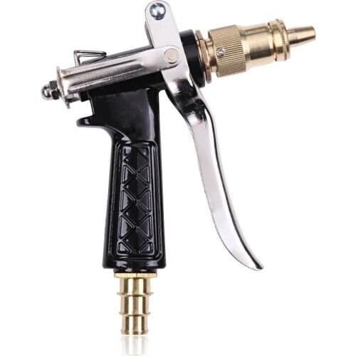 Household High Pressure Water Gun Pure Copper Muzzle Gardening Watering High Pressure Car Wash Water Gun