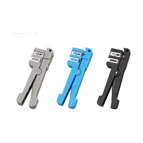 FTTH Fiber Optic Stripper 45-162 45-163 45-165 Coaxial Cable Slitter Optical Cable Stripper Wire Stripper,Adjustable blades can