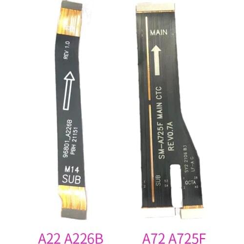 For Samsung Galaxy A22 A226B A32 A325F A42 A426B A52 526B A72 A725F M325F Main Motherboard Flex Cable Connector USB Board Ribbon