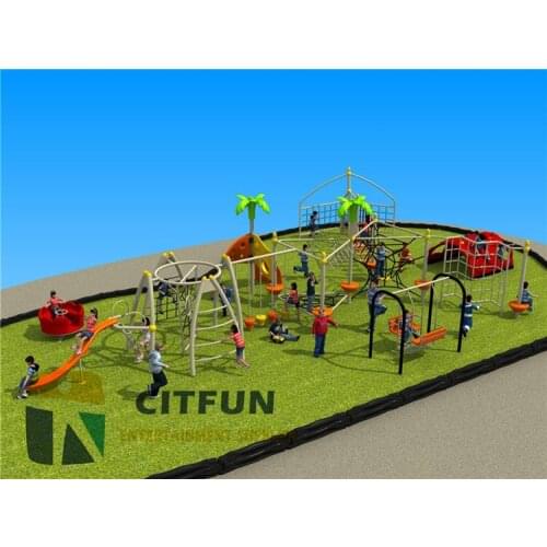 Hot Sale Outdoor Children Climbing Park Equipment, Exercise Fitness Equipment OP14-134D
