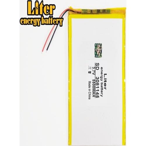 3.7 V 5500 mah tablet battery brand tablet m lithium polymer battery 3081145