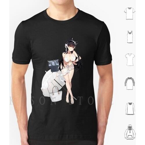 Atago-Azur Lane T Shirt Men Cotton Azur Lane Anime Azur Lane Atago Manga Akagi Enterprise Waifu Azur Lane Peeker