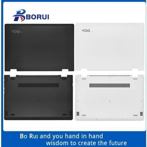 For Lenovo YOGA 510-14 510-14ISK FLEX4-14 NEW Original Laptop LCD Back Cover/Bottom Case LCD Cover Case AP1JE000400 5CB0L46015