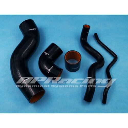 Silicone Turbo Intake Hose / Pipe /Tube Kit Black FOR VW Golf IV / BORA 1.8T