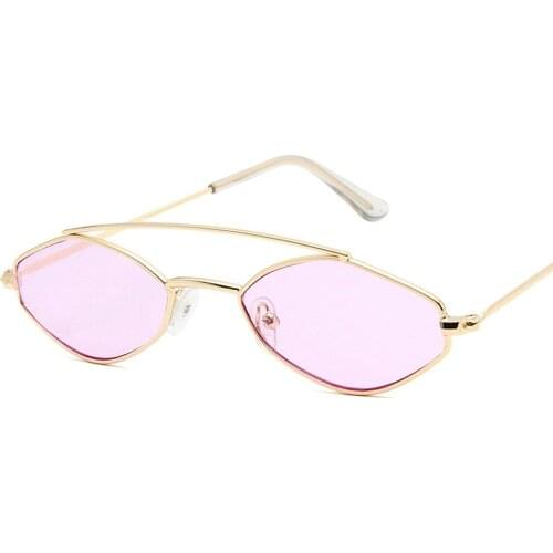 Cute Sexy Ladies Cat Eye Sunglasses Women 90s Classic Luxury Designer Men Sun Glasses Vintage Oval Shade Oculos Eyeglasses UV400