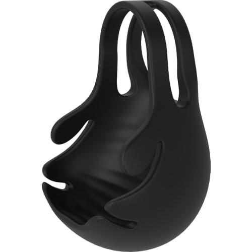 Vibrating Penis Massager Ring Dildo Sex Toys for Men Scrotum Massager Male Chastity Cage Testicle Bondage Vibrators 18+Adults