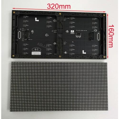 Indoor Advertising Display P5 Module RGB Full Color LED Display Panel Unit Board 320X160mm Size HUB75 Interface Free Shipping