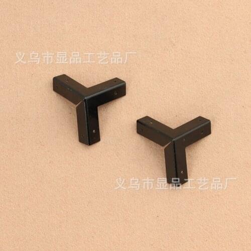 Factory direct angle antique black wrap angle corners metal corners M1347