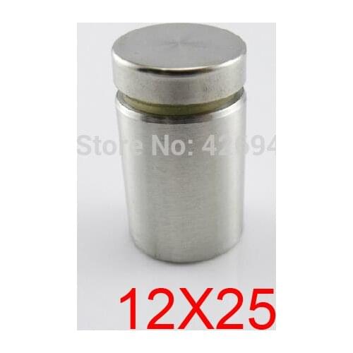 12X25 12mm diameter 25mm Stainless steel nail advertising ss screw,Acrylic nails,Billboard LED SIGN trunk-nail Mirror glass nail