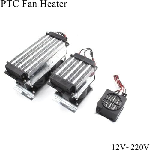 12V 24V 220V 70W ~ 750W PTC Heater Fan Heater Ceramic Thermistor Air Heating Mini Outdoor Heaters Induction Aquarium Water Car