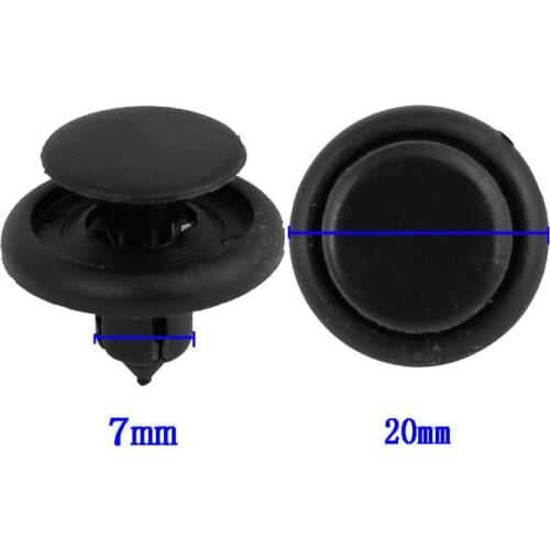 30pcs Plastic Rivets Fasteners Exterior Styling For Car Auto Fender Pin Clips High Quality