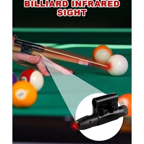 Billiard Cue Laser Sight Billiard Training Equipment Shot Action Correction Billiard Practice Device Black Eight Practice Ball