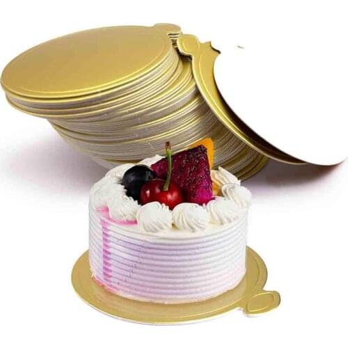 Mini Round Cardboard Cake Base, Mousse Cake Boards 300PCS Cake Paper Plates Circle Cardboard Base Dessert Board Base