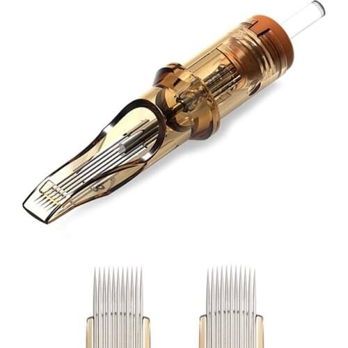 Tattoo Cartridge Needles 10pcs Magnums Tattoo Needles Cartridges M1 RM for Tattoo and Semi Permanent Makeup