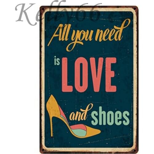 [ Kelly66 ] Quote Motivational Vintage Metal Sign Poster Home Decor Bar Wall Claft Art Painting 20*30 CM Size y-1185