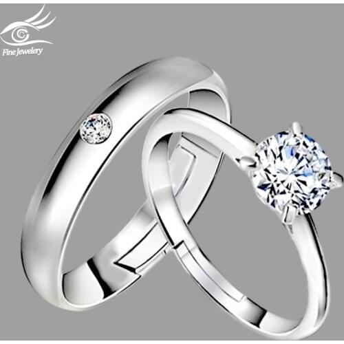 Summer Beach Vacation Ring Set for Women Men Finger Ring Adjustable Wedding Jewelry Anniversary Gift Geometric Creative