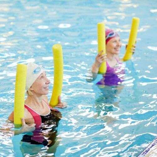 Pool Noodles 60 Inch Durable Hollow Foam Pool Swim Noodles Buoyancy Rod Parent-child Beaches Interactive Toy For Daily Play