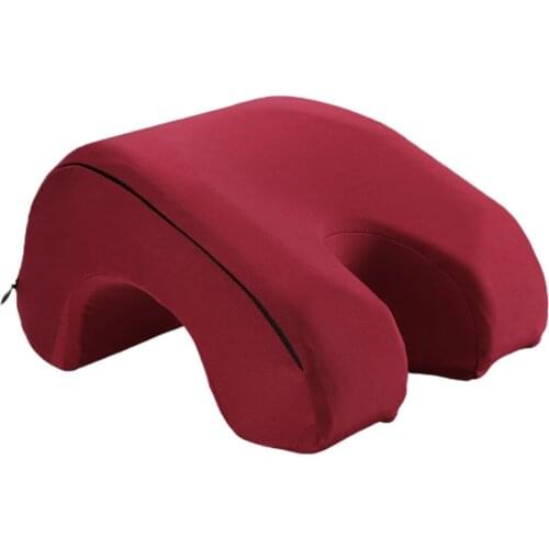 Memory Foam Lying Down Pillow Lunch Break Pillow Office Leisure Nap Pillow Portable Lying Down Pillow