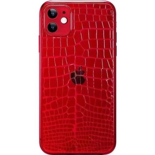 Original Luxury Brand Crocodile Pattern Back Protection Cover For iPhone 12 Mini 11 Pro Max X XS XR 7 8 Plus SE 2020 Accessories