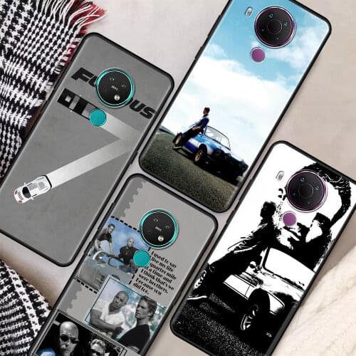 Hot Paul Walker Fast & Furious Cell Phone Case for Nokia 5.4 7.2 3.4 5.3 2.3 3.2 8.3 5G 2.4 2.2 4.2 1.3 1.4 C20 G20 X20 Cover
