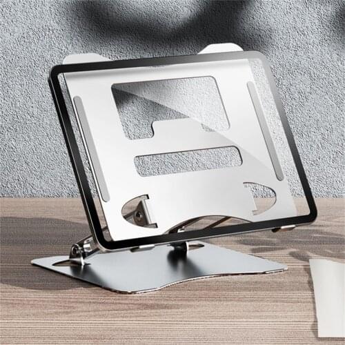 Portable Laptop Stand Aluminum Alloy Tablet Stand Folding Desktop Stand Improves Heat Dissipation For Laptops From 11-17.3 Inch