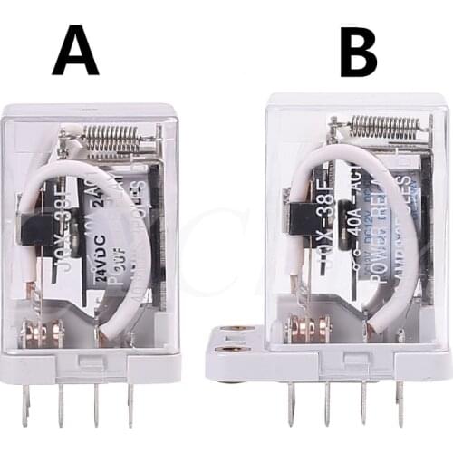 JQX-38F high power 380V high current 40A intermediate relay AC 220 / DC24 / 12V