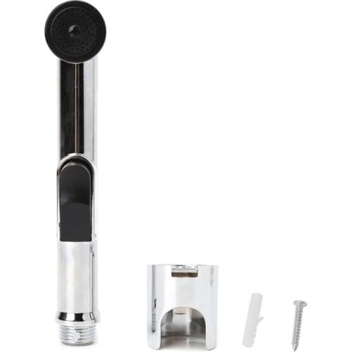 Toilet Handheld Bidet Sprayer Shattaf Cloth Diaper Sprayer ABS Polished Chrome Shower Head