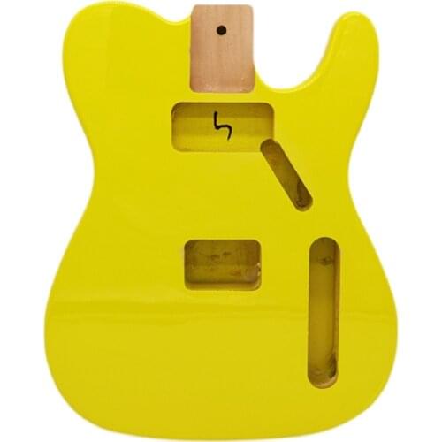 TL body ST yellow poplar DIY piano barrel electric guitar modification TL yellow electric guitar body